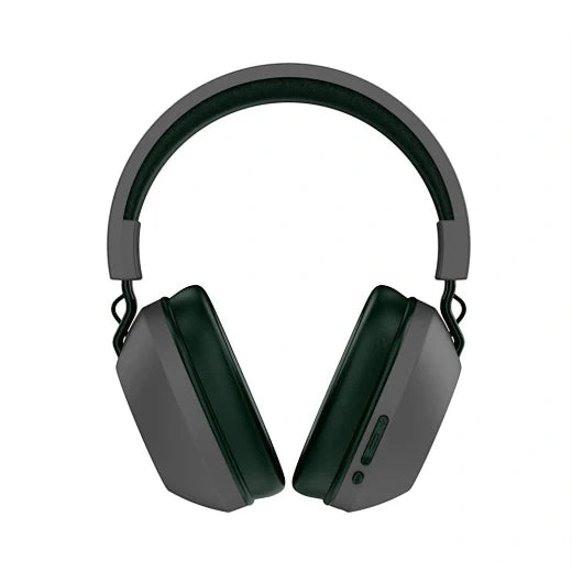Wiwu Headset Over-Ear Wireless, Grey & Green - TD-06