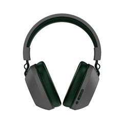 Wiwu Headset Over-Ear Wireless, Grey & Green - TD-06