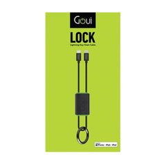 Goui Lock Lightning Cable USB C to Lightning, Black - G-NT15-C94