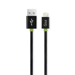 Goui Data Cable Spring Metal Aluminium, 30Cm, Black - G-LC30-8PIN