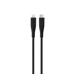 Goui Flex Lightning Cable USB C To Type C, 1.5Mm, Black - G-NT15-8PIN-U