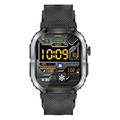 Promate Smart Watch Tough, 2.1Inch, Black - XWATCH-SL