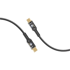 Promate Ultra Fast Charger Cable, Type-C to Type-C, 1.2Mm, 100Watts, Black - LUCIDLINE-CC120