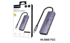HAING 4-IN-1 Type-C 3.2 Multifunctional Adapter Hub - HI-3005-TCC