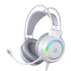 HP H220 RGB USB Gaming Headset — White - H220-WH