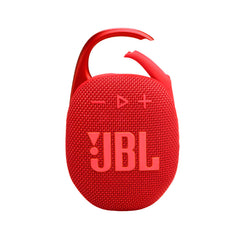 JBL Clip 5 Ultra-BT Speaker, Portable Waterproof, up to 12 hours of battery life, Red - JBLCLIP5RED