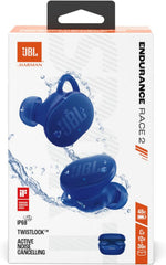 JBL Endurance Race 2 true wireless Earbuds Active, 48 Hours of Battery Life, Blue - JBLENDURACE2BLU