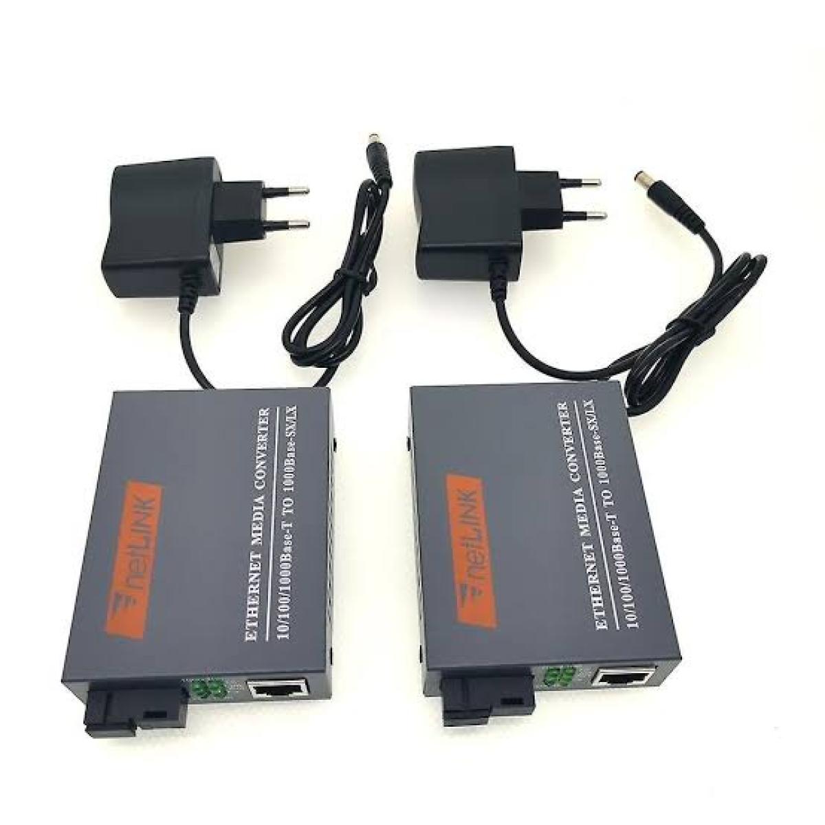netLink HTB-GS-03-A 1000M Single-mode Fiber Optic Media Converter Device