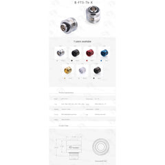 Bykski Flex 10mm ID x 16mm OD Fitting - Silver (B-FT3-TK-V2)