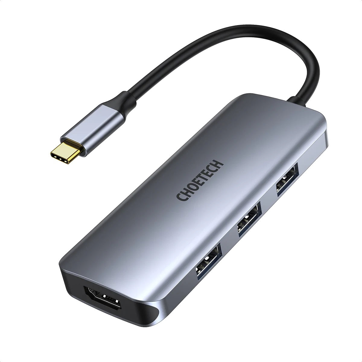CHOETECH HUB USB Type-C To Multi-Ports Convertor 7-in-1 | HUB-M19 CHOETECH HUB USB Type-C To Multi-Ports Convertor 7-in-1 | HUB-M19
