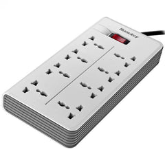 Huntkey SZA801-3 Power Strip Surge w/ 8 Universal AC Sockets (3M) | Huntkey SZA801-3 | - CompuMe