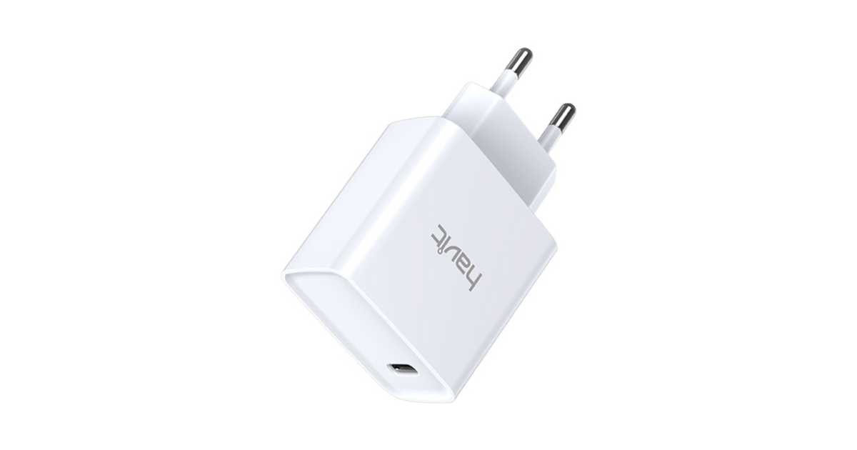 HAVIT UC110 PD20W USB-C Wall Charger – White HAVIT UC110 PD20W USB-C Wall Charger – White