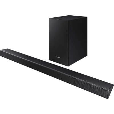 Sound Bar Samsung 2.1 channel speaker with Dolby Audio (HW-B450)