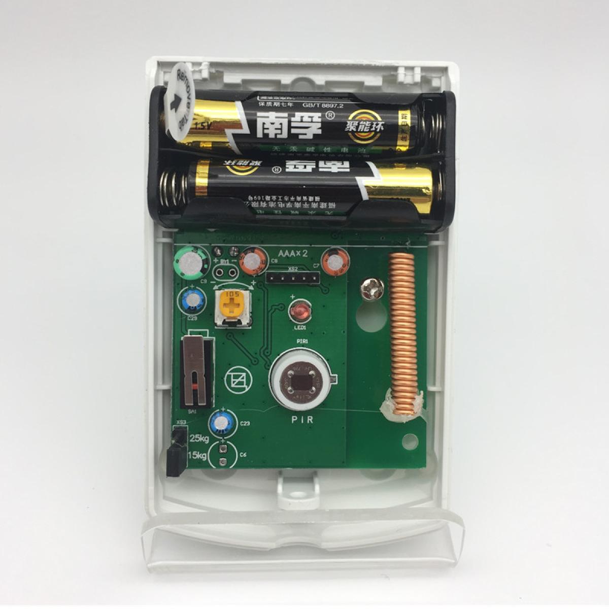 Long Range Pir Motion Sensor Module Battery Operated Wireless Pir Motion Sensor