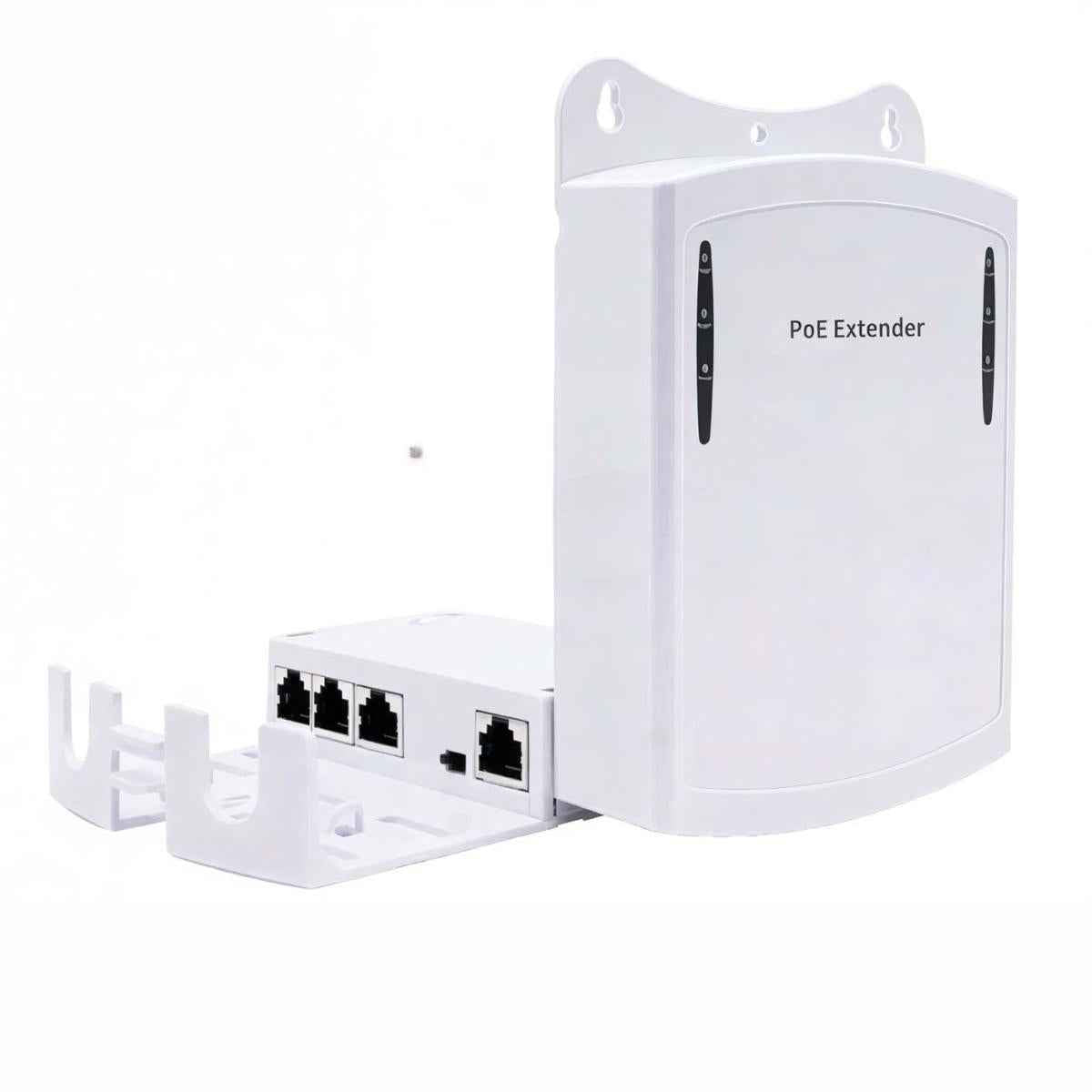 Outdoor Waterproof HX-FSPOE103/G 3 Port Gigabit POE Extender 30W