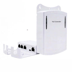 Outdoor Waterproof HX-FSPOE103/G 3 Port Gigabit POE Extender 30W