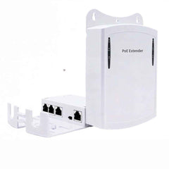 Outdoor Waterproof HX-FSPOE103/G 3 Port Gigabit POE Extender 30W