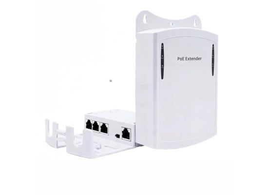 Outdoor Waterproof HX-FSPOE102/G 2 Port Gigabit POE Extender 30W