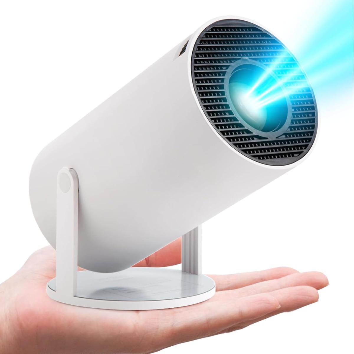NO-Brand Universal HY300 Ultra HD High Dynamic Range 180 Degree Flip Portable Projector