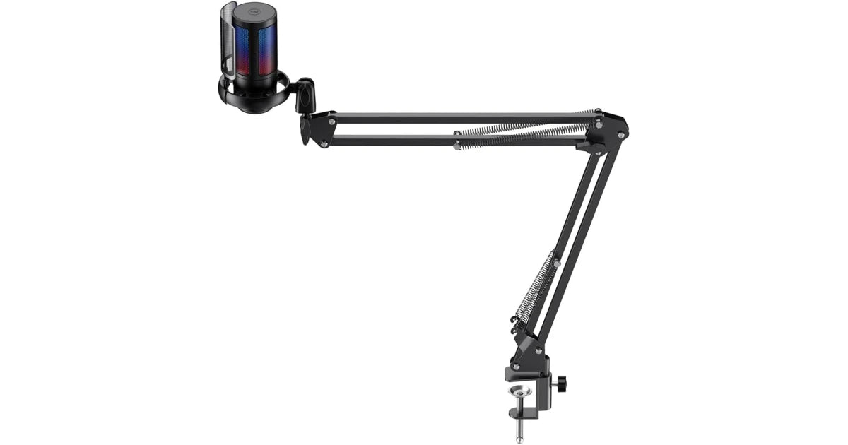 HAVIT Gamenote GK50 PRO/BLK RGB Gaming Microphone (Black Edition)