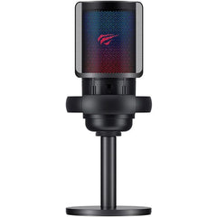 HAVIT Gamenote GK50 PRO/BLK RGB Gaming Microphone (Black Edition)