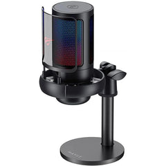 HAVIT Gamenote GK50 PRO/BLK RGB Gaming Microphone (Black Edition)