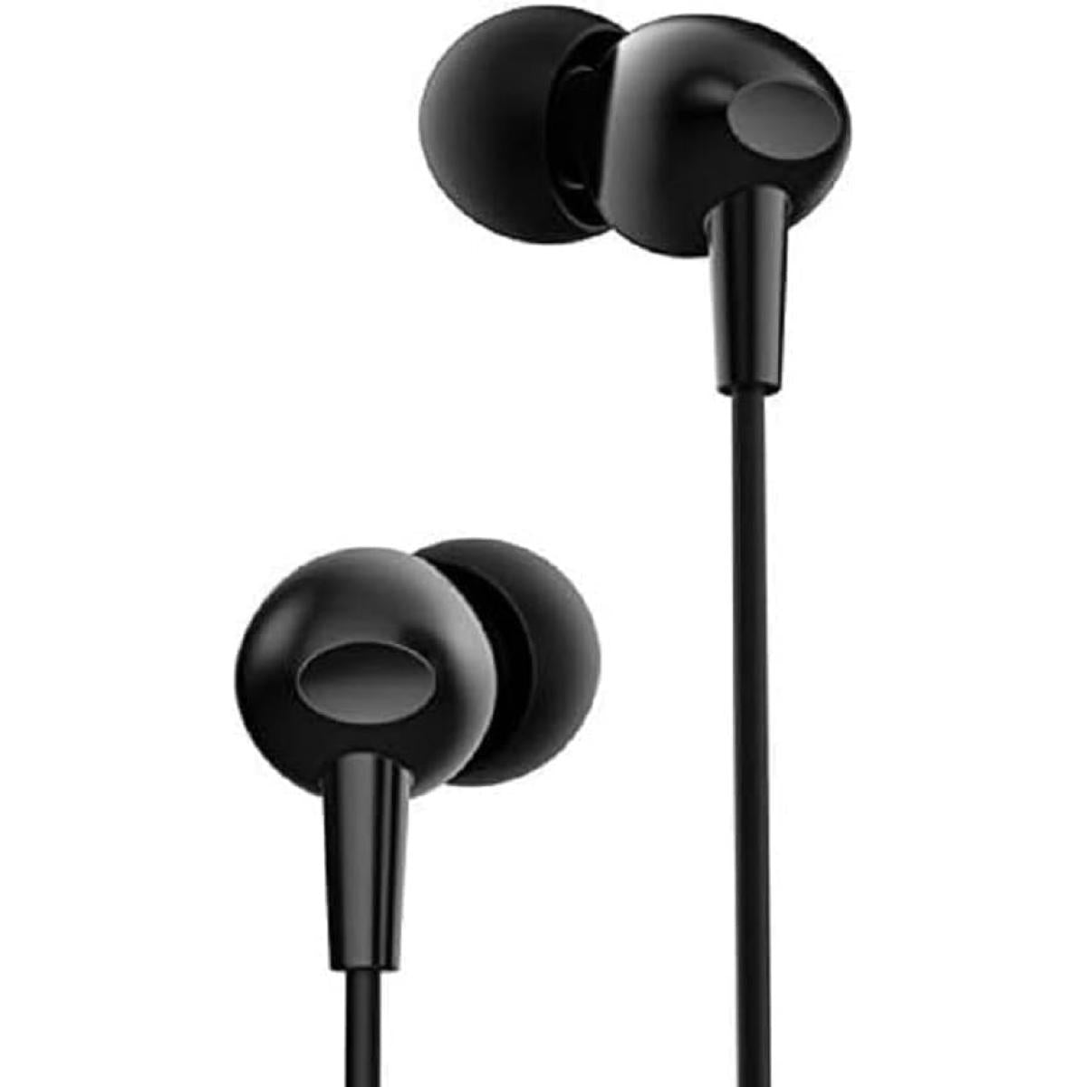Havit High-end Dynamic In Ear Design E48p Earphone - Black, Wired Havit High-end Dynamic In Ear Design E48p Earphone - Black, Wired
