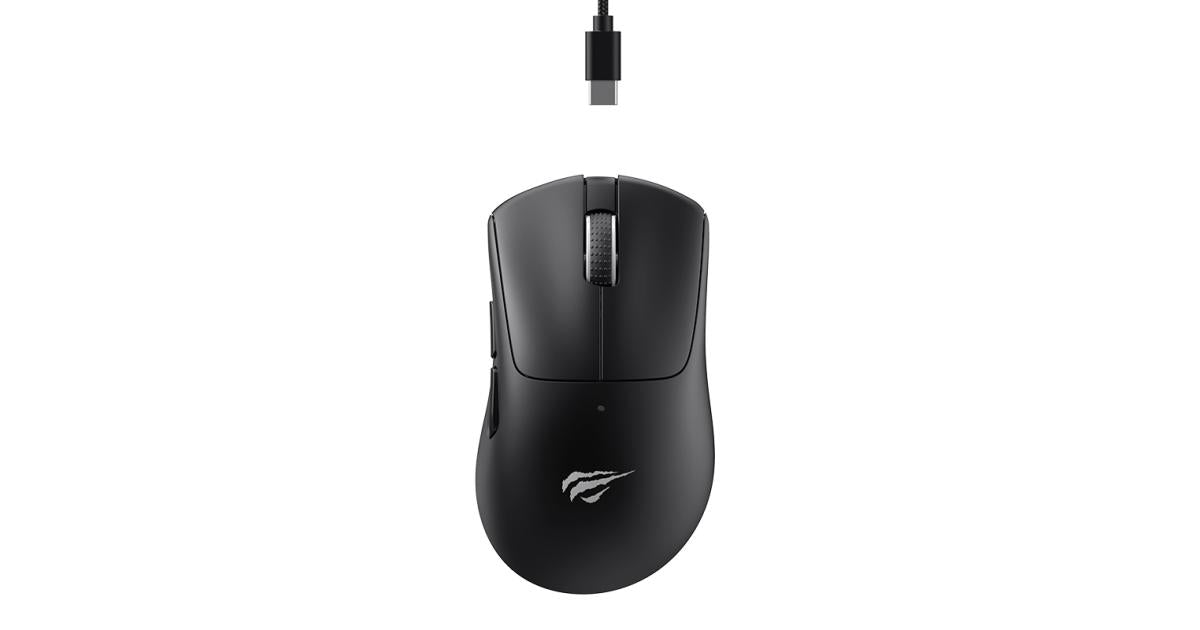 HAVIT MS973WB Tri - Mode RGB Wireless Gaming Mouse (Black)