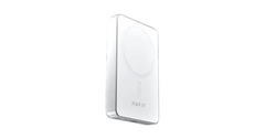 HAVIT PB5217 Magnetic Wireless Power Bank – 10,000mAh | 15W MagSafe Compatible | PD 20W | White