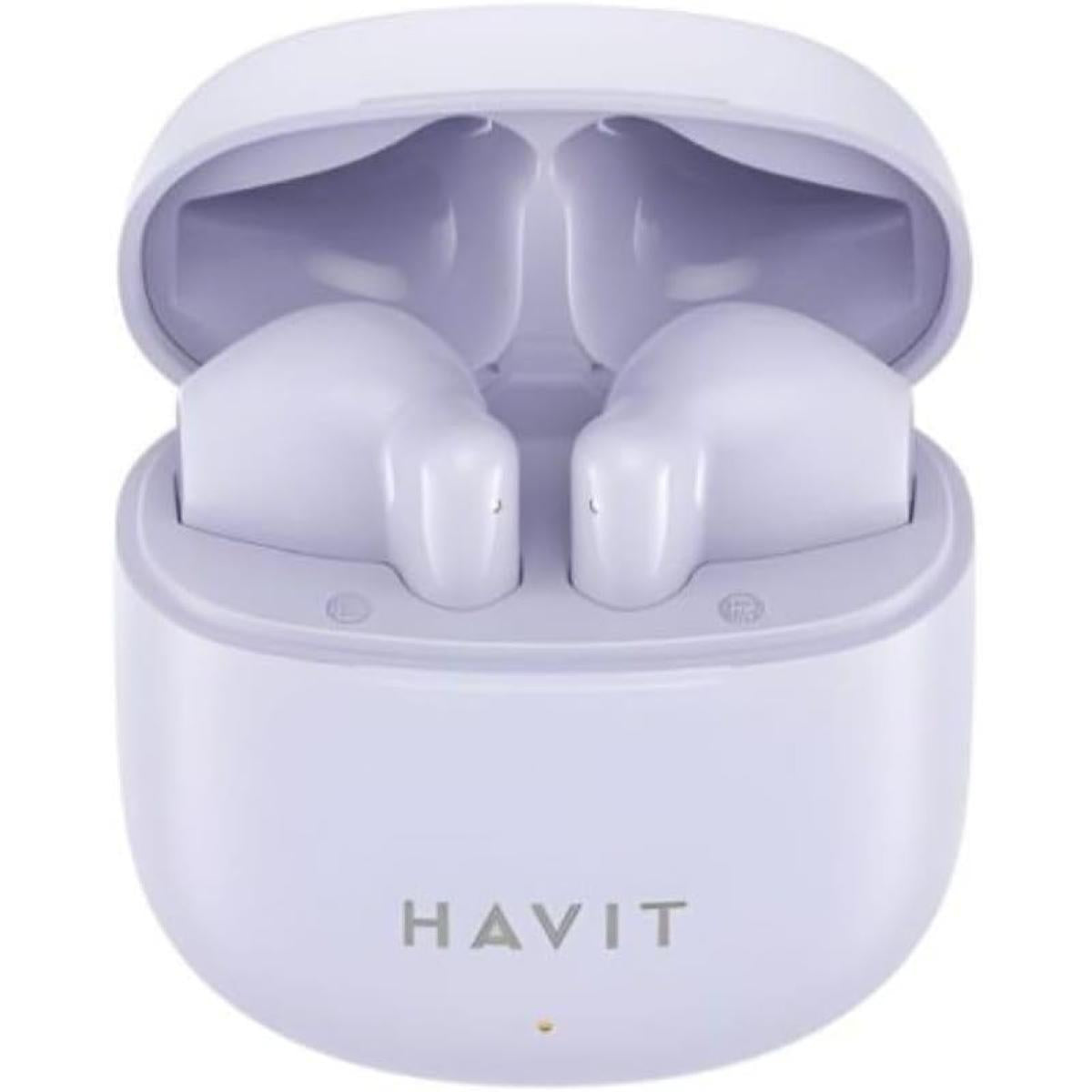 HAVIT TW976 True Bluetooth Stereo Earbuds - Purple HAVIT TW976 True Bluetooth Stereo Earbuds - Purple