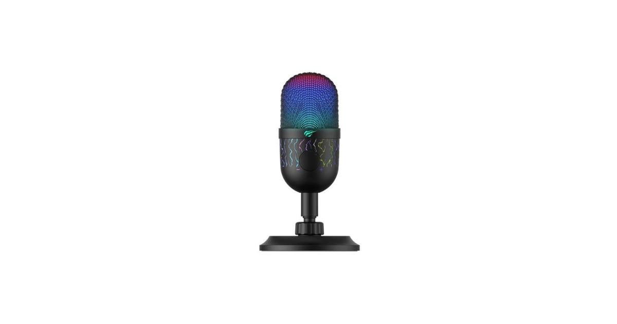 HAVIT RGB microphone for audio recording