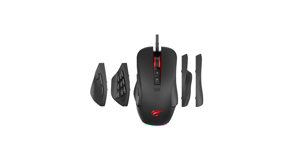 HAVIT MS900 RGB Backlit Programmable Gaming Mouse HAVIT MS900 RGB Backlit Programmable Gaming Mouse