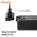 Mcdodo 318 30W 3-in-1 Digital Display Power Bank 10000mAh Retractable Cable & Interchangeable UK/EU/US Plugs Fast Charger - 18 Month Warranty