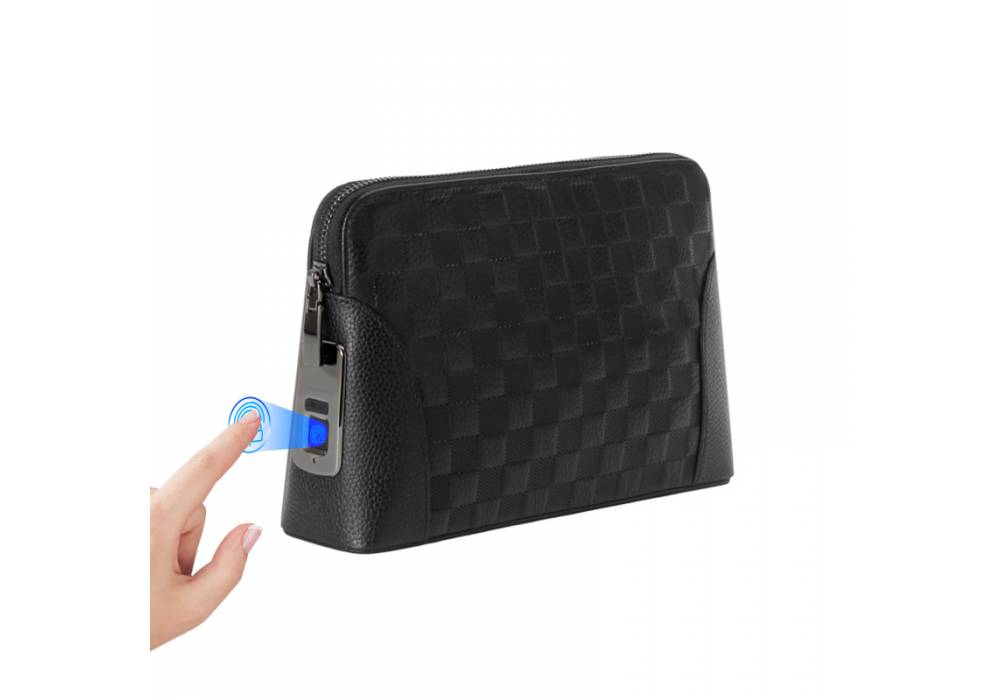 STECH FL-V2413 Smart clutch bag with fingerprint unlocking