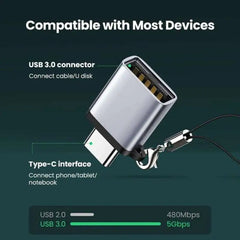 UGREEN 50283 TYPE-C TO USB 3.0 F/M ADAPTER