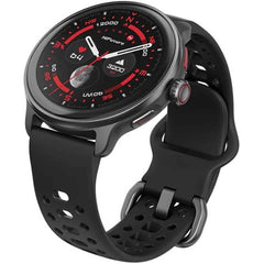 Hifuture Vela Smart Watch,1.43" Amoled Display, Bluetooth 5.3, Powered By Dual Core Processor & Syntra Ai, Gps Heartbeat & 100+ Sports Modes 5atm Waterproof 36mm Smart Watch Black