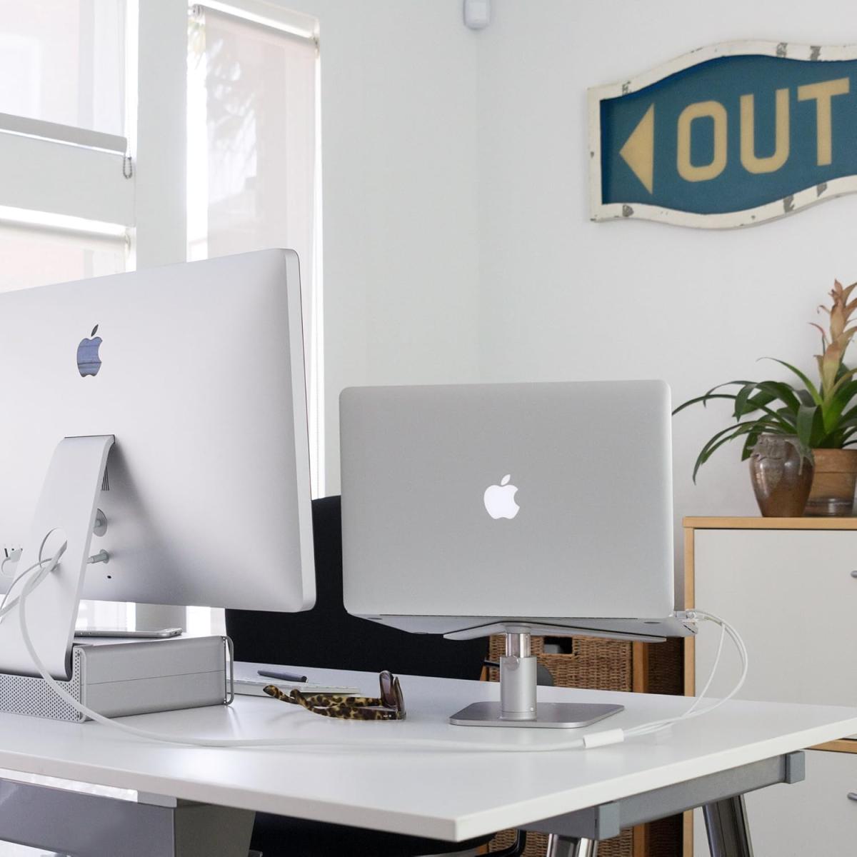 Twelve South Hirise for Laptops And Macbooks, Ergonomic, Height, Adjustable Stand Silver