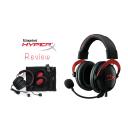 HP HyperX Cloud II Gaming Headset 7.1 Virtual Surround Sound for PC / PS4 / Mac / Mobile - Red
