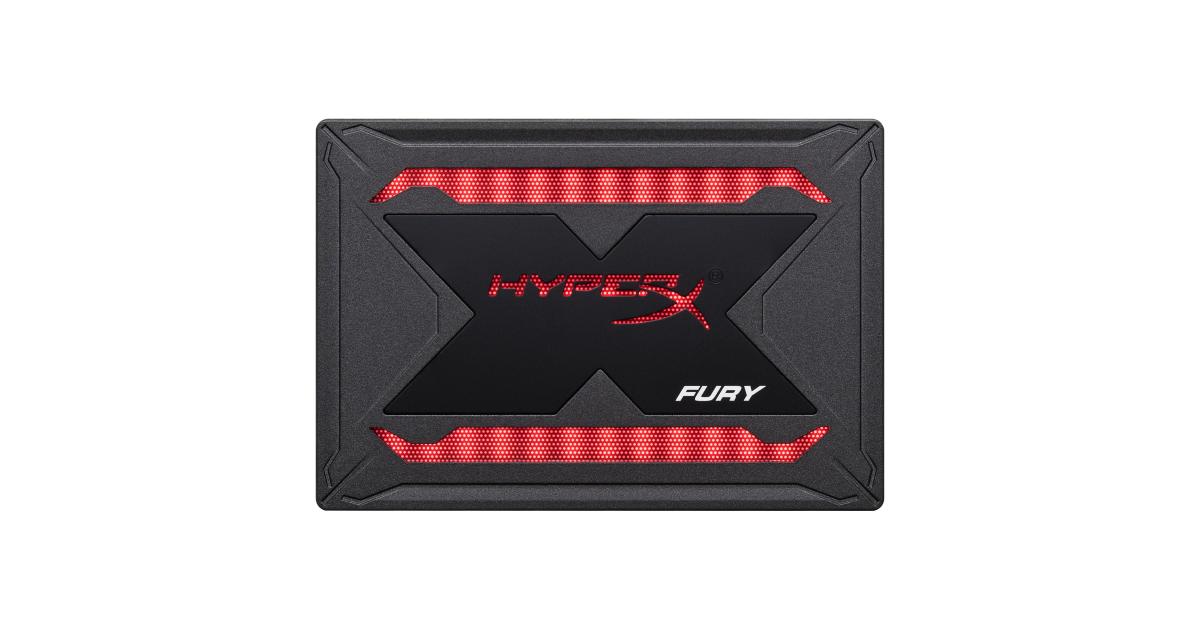 Hyperx RGB solid state drive for data storage