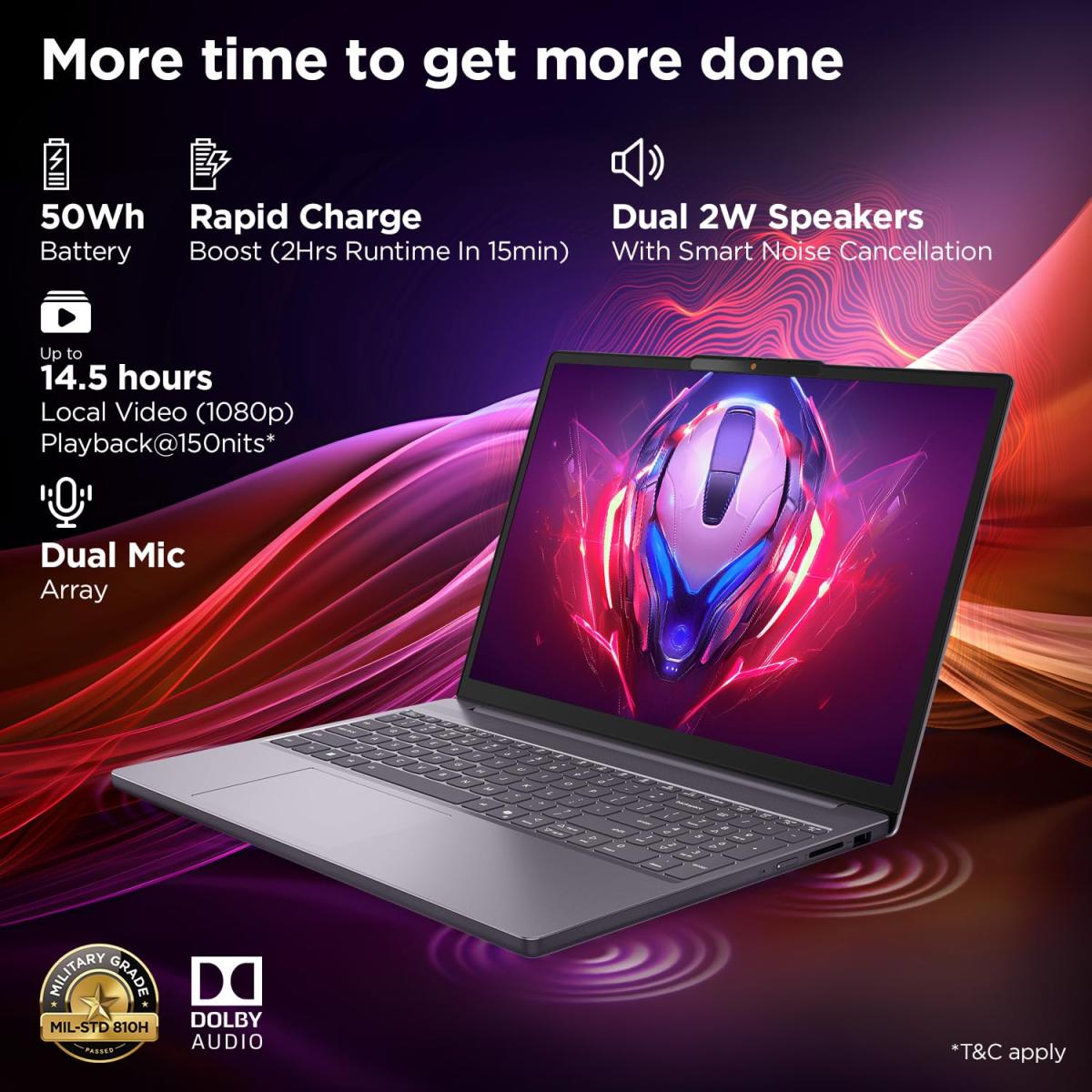 Lenovo NVMe PCIe laptop for portable computing