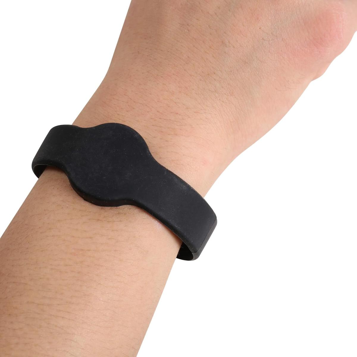 IC Bracelet Wristband 13.56mhz Waterproof Tag -Black