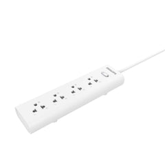 Philips Power Strip 4 AC Outlet with overload Protection, 2M EU