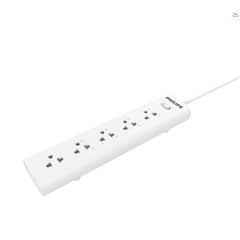 Philips Power Strip 5 Ac Outlet With Overload Proteion, 3m Eu - CompuMe