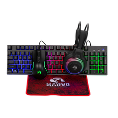 MARVO Gaming COMBO Loot 40 CM416 4in1 - Keyboard, Headset, Mouse, Mousepad