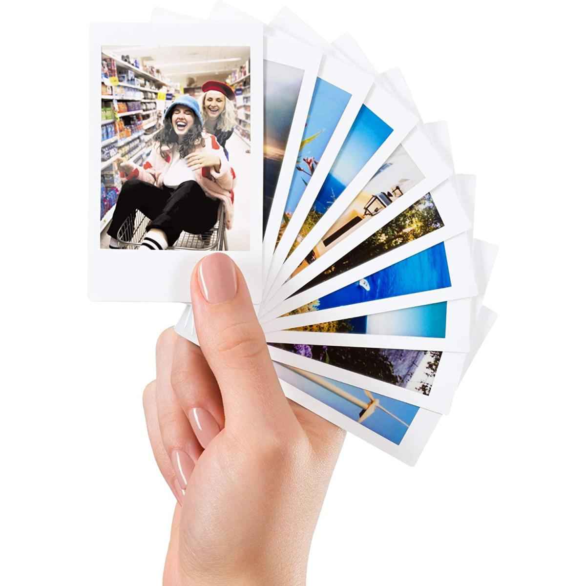 Fujifilm Instax Mini Instant Film Single Pack (White) - 10 Sheet