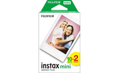 Fujifilm Instax Mini Instant Film Twin Pack (white) 20 Sheet