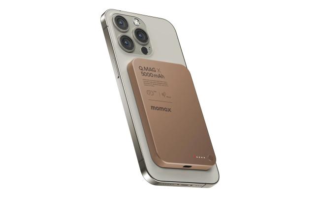 Momax X 5000mah wireless power bank for device charging