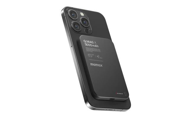 Momax X 5000mah wireless power bank for device charging