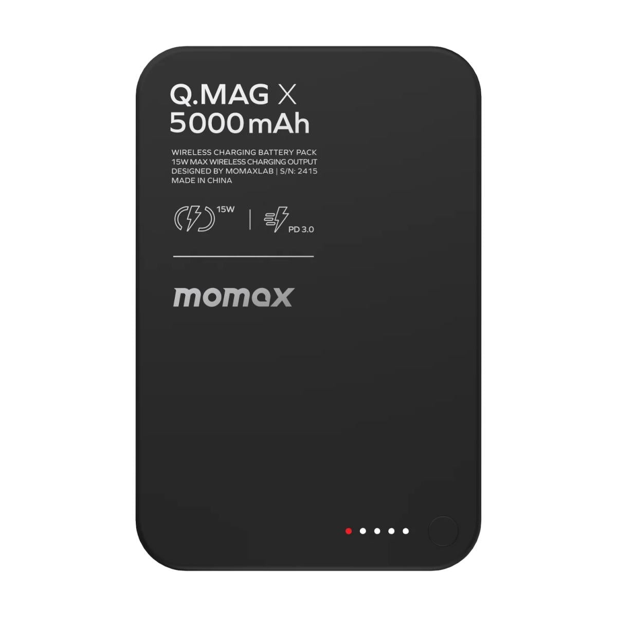 Momax wireless power bank for device charging