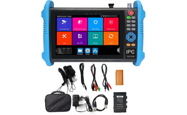 V86 All In One Tvi Cvi Ahd Ex Sdi/hd Sdi Cvbs Ip Tester